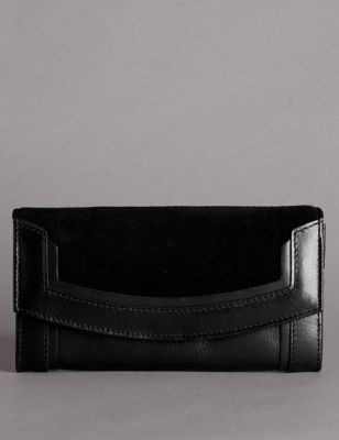 Leather Avery Large Purse with Cardsafe&trade;